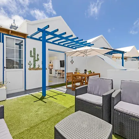 شقة Home2book Bright Playablanca, Terrace *