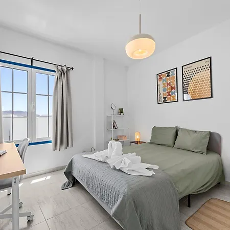 شقة Home2book Bright Playablanca, Terrace *